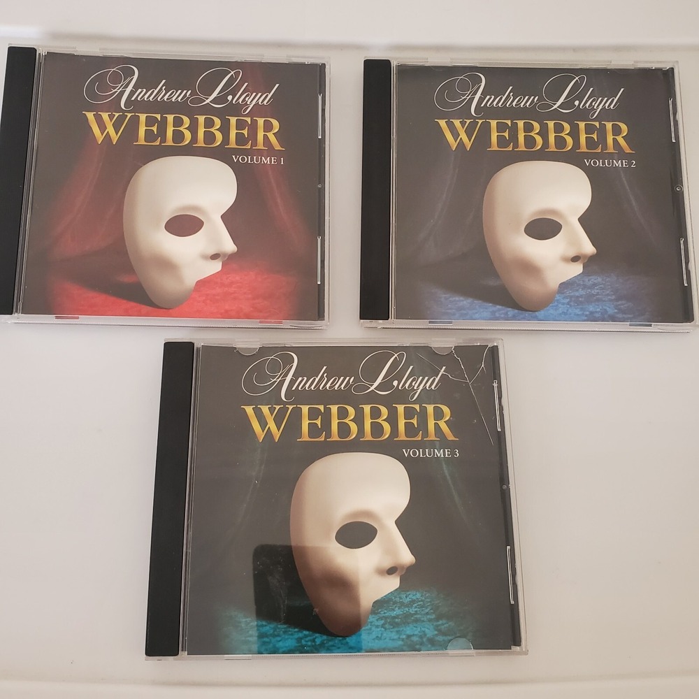 Andrew Lloyd Webber Orlando Pops Orchestra CD Set Vol 1 2 3 Broadway Hits 2006